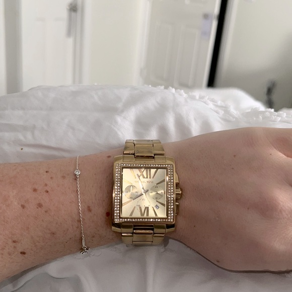 Michael Kors Accessories - Michael Kors square oversized watch